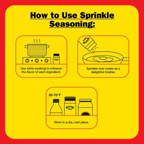 Bragg Organic Sprinkle Seasoning Perspective: left