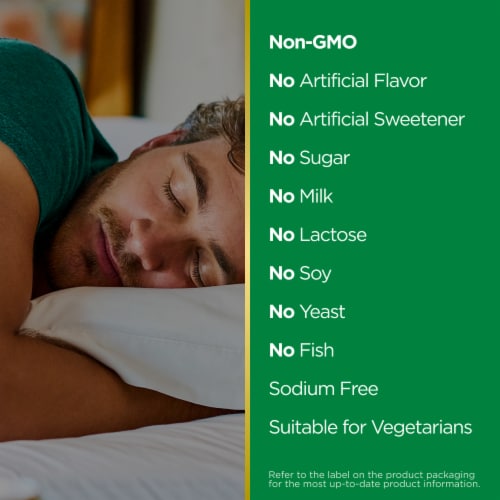 Nature's Bounty® Sleep3 + Stress Support Tri-Layer Tablets Perspective: left