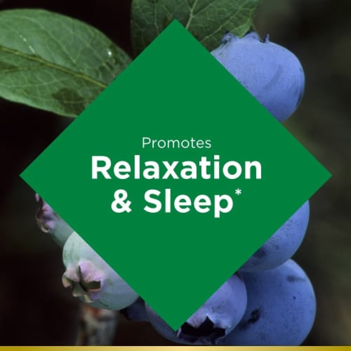 Nature's Bounty® Blueberry Melatonin Sleep Gummies 10mg Perspective: left
