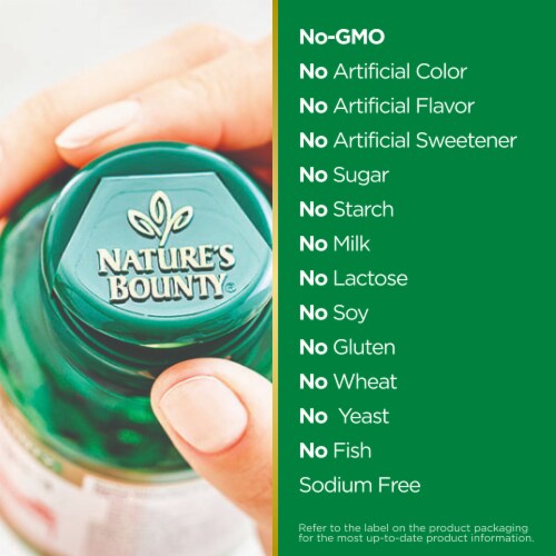 Nature's Bounty® Lutein Rapid Release Softgels 20mg Perspective: left