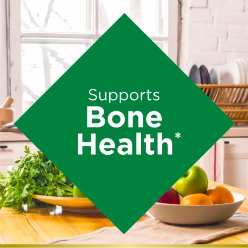 Nature's Bounty Calcium + Vitamin D3 Bone Health & Immune Support Softgels, 1200 Mg Perspective: left