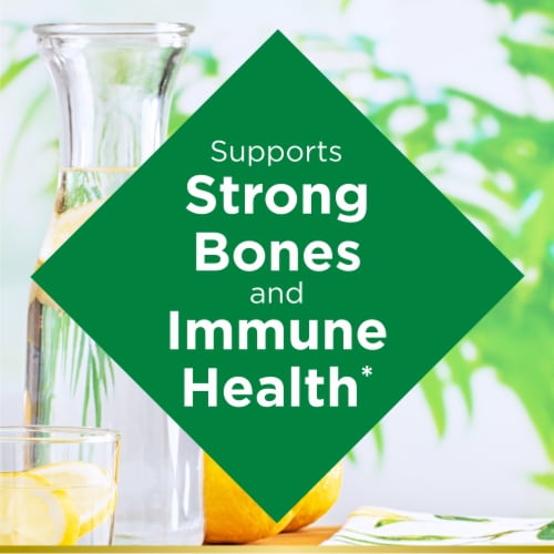 Nature’s Bounty® D3 Softgels 50mcg Perspective: left