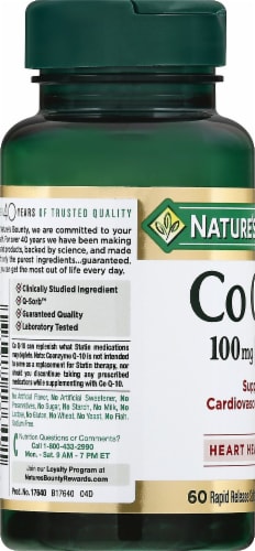 Nature's Bounty Co Q-10 Softgels 100mg Perspective: left