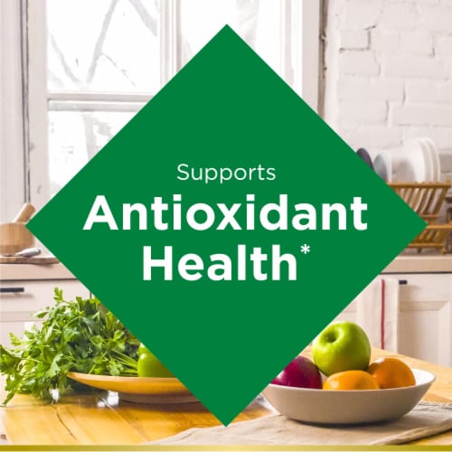 Nature’s Bounty Turmeric + Black Pepper Extract Antioxidant Health Support Capsules, 1000mg Perspective: left