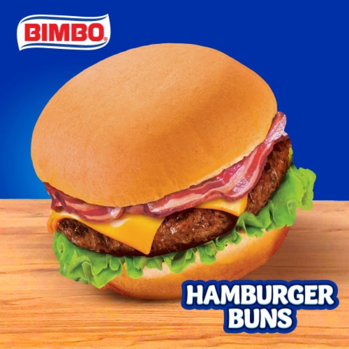 Bimbo Bimbollos Hamburger Buns Perspective: left