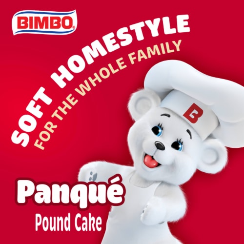Bimbo Panqué Casero Pound Cake Perspective: left