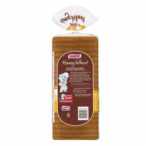Bimbo Honey Wheat Bread Perspective: left
