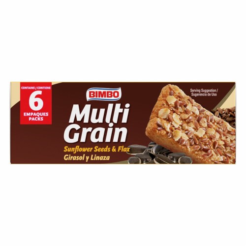 Bimbo® Sunflower Seed Wheat & Oat Bars Perspective: left