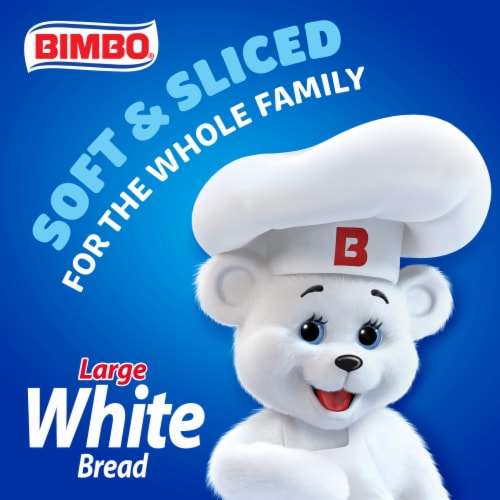 Bimbo Pan Blanco White Bread Perspective: left