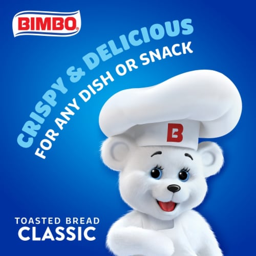 Bimbo Pan Tostado Classic Toasted Bread Perspective: left