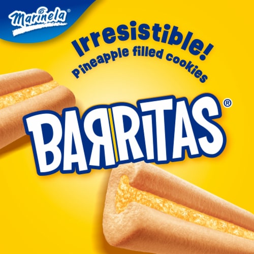 Marinela Barritas Piña Filled Cookies Perspective: left