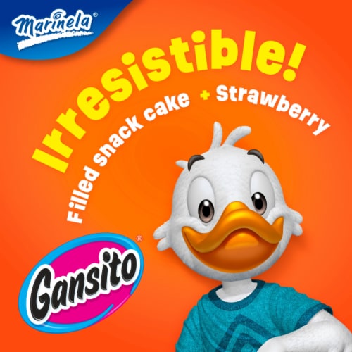Marinela® Gansito® Filled Snack Cakes Perspective: left