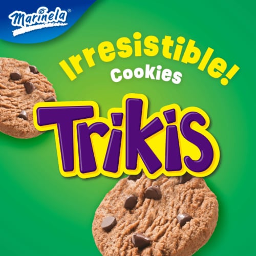 Marinela Trikis Chocolate Chip Cookies Perspective: left