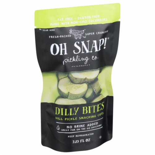Oh Snap!® Dilly Bites® Pickles Perspective: left