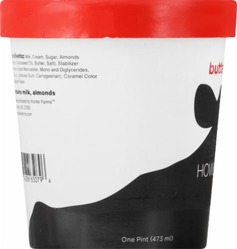 Howling Cow® Butter Almond Ice Cream Perspective: left
