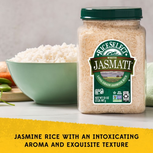 RiceSelect Gluten-Free Jasmati White Jasmine Rice Perspective: left