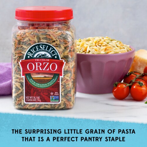 RiceSelect Tri-Color Orzo, 26.5 oz - Kroger