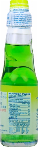 Shirakiku Melon Ramune Soda Perspective: left