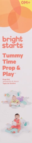 Bright Starts Tummy Time Prop & Play Mat Perspective: left