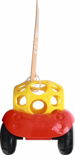Oball Rattle & Roll Buggie Toy Perspective: left