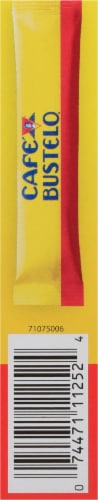 Cafe Bustelo® Espresso Instant Coffee Packets Perspective: left