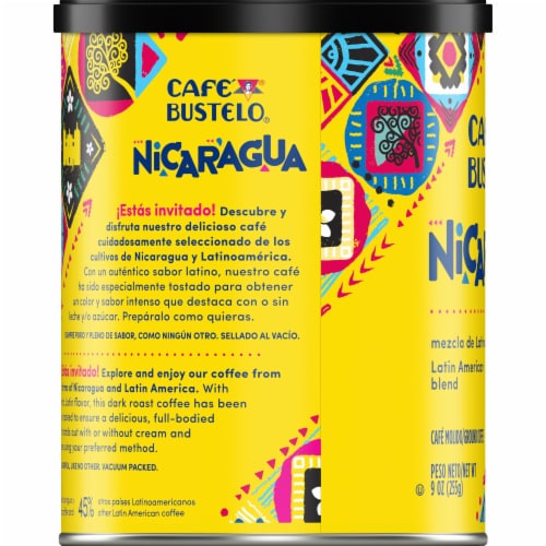 Cafe Bustelo Origins - Nicaragua Roast Perspective: left