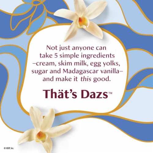 Haagen Dazs® Vanilla Ice Cream Tub Perspective: left