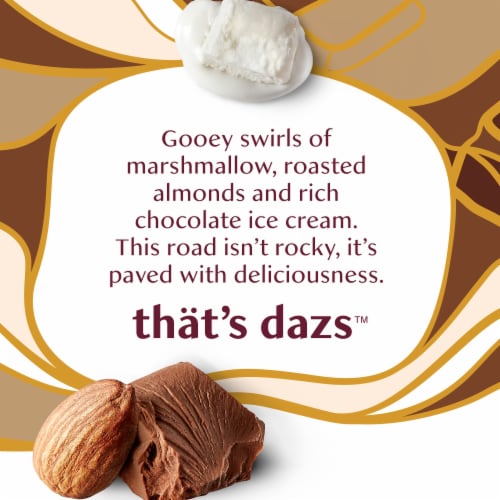 Haagen Dazs® Rocky Road Gluten Free Ice Cream Perspective: left