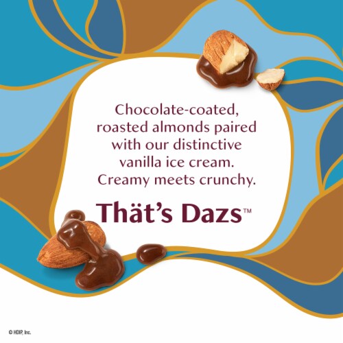 Häagen-Dazs Vanilla Swiss Almond Ice Cream, 14 Oz. Perspective: left