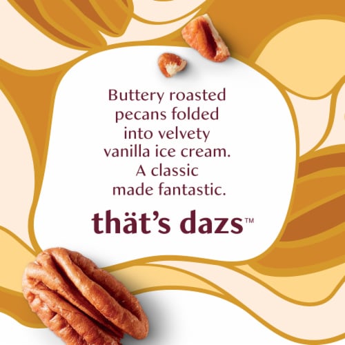Haagen Dazs® Butter Pecan Ice Cream Pint Perspective: left