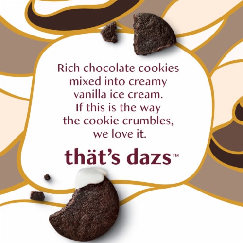 Haagen-Dazs Cookies & Cream Ice Cream Perspective: left