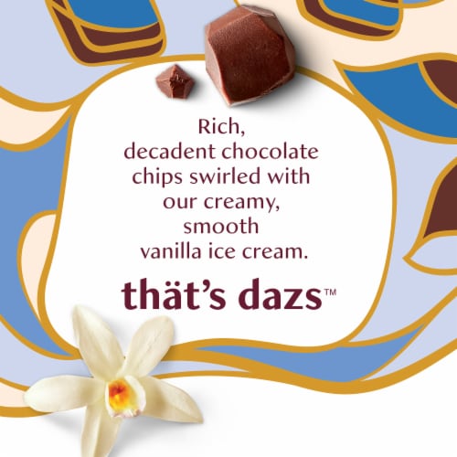 Haagen Dazs® Vanilla Chocolate Chip Ice Cream Pint Perspective: left