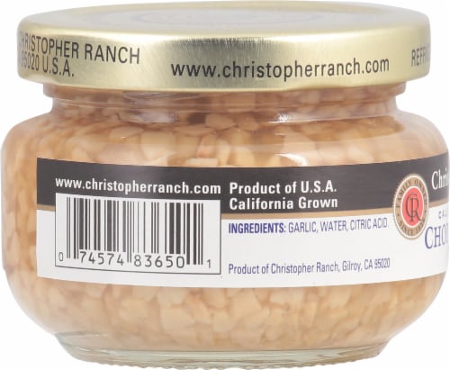 Christopher Ranch® Chopped Garlic Perspective: left