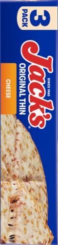 Jack's Original Cheese Frozen Pizza Perspective: left