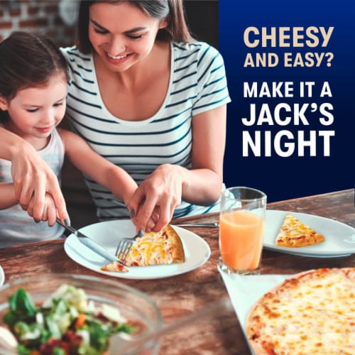 Jack’s Rising Crust Cheese Frozen Pizza Perspective: left