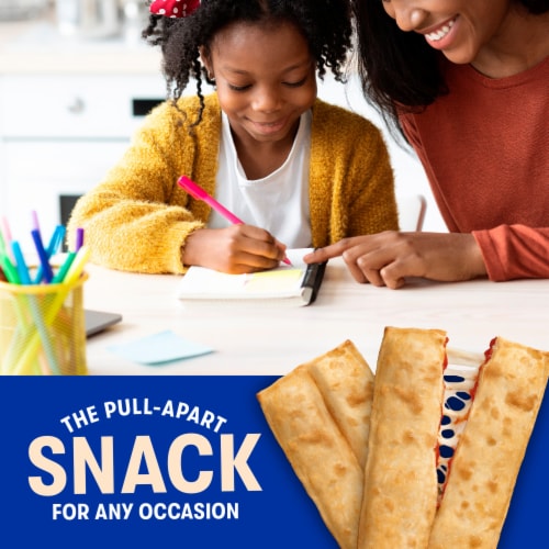 Jack’s Pull-Apart Sausage Pizza Sticks Extra Large Pizza Frozen Snack Rolls Perspective: left