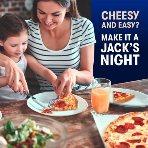 Jack’s Rising Crust Pepperoni Pizza Rising Crust Pizza Frozen Perspective: left
