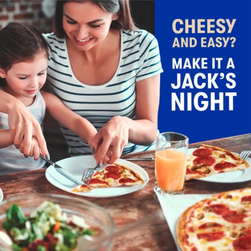 Jack's Meat Lover's Thin Crust Frozen Pizza Perspective: left