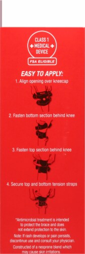 Mueller One Size Fits Most Adjustable Knee Support Perspective: left