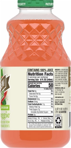 R.W. Knudsen Organic Very Veggie Low Sodium Juice Perspective: left
