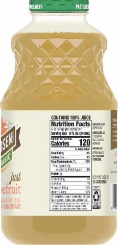RW Knudsen Organic Grapefruit Juice Perspective: left