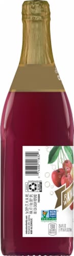 R.W. Knudsen Sparkling Cherry Juice Perspective: left