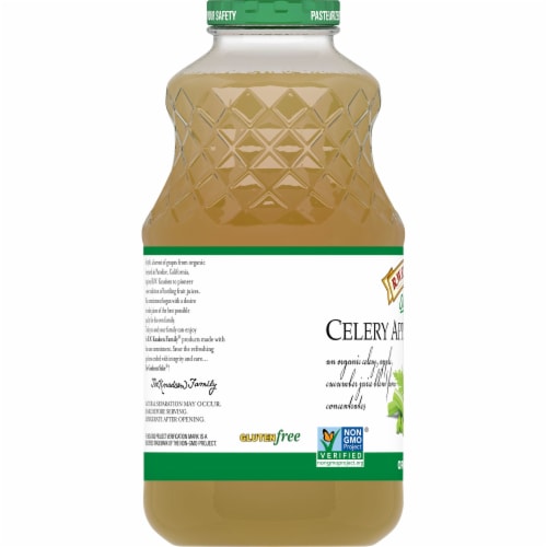 R.W. Knudsen Organic Celery Apple Cucumber Juice Perspective: left