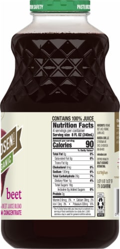 RW Knudsen Organic Beet Juice Perspective: left