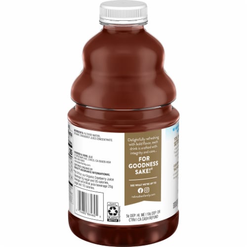 RW Knudsen Family Lower Sugar Organic Cranberry Juice Beverage 48 fl oz Kroger