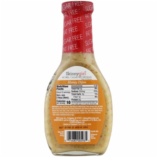 Skinnygirl Fat-Free and Sugar-Free Honey Dijon Salad Dressing Perspective: left