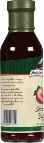 Maple Grove Farms Strawberry Balsamic Dressing Perspective: left