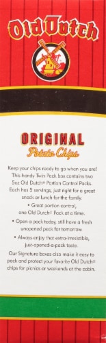 Old Dutch® Original Potato Chips Twin Pack Perspective: left