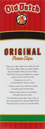Old Dutch® Original Potato Chips Perspective: left