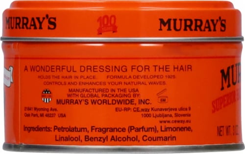 Murray's® Superior Hair Dressing Pomade Perspective: left